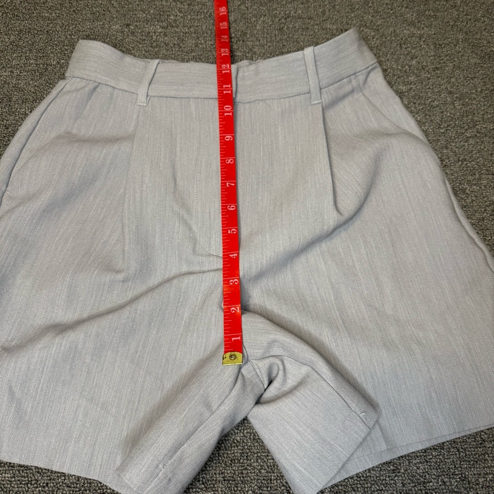 Abercrombie & Fitch Sloane Tailored Shorts Size XS Gray Pleated Euro Trip Travel - Picture 7 of 8